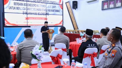 Kapolres Bojonegoro Jalin Silaturahmi Kamtibmas dengan BKP
