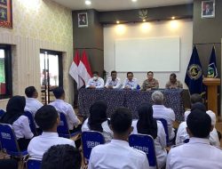 Kasat Binmas Polres Wonogiri Berikan Binluh kepada Petugas Lapas Kelas II B