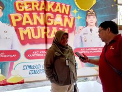 Menteri DKPPP Andi Amran Resmi Buka Seremoni Video Conference Gerakan Pangan Murah Serentak 2025 di Jawa Timur