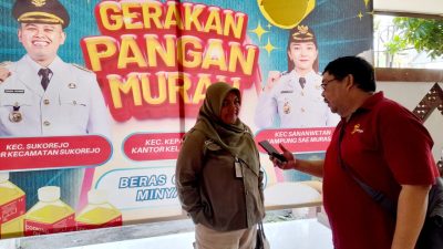 Menteri DKPPP Andi Amran Resmi Buka Seremoni Video Conference Gerakan Pangan Murah Serentak 2025 di Jawa Timur