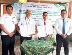 Perhutani Lawu Ds dan Kejari Magetan Tandatangani MoU Bidang Perdata serta TUN