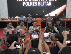 Polres Blitar Berhasil Ungkap Kasus Pasca Kerusuhan Pengerusakan, Pencurian dan Pembakaran di Gedung DPRD Kabupaten Blitar