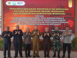 Polres Wonogiri Dukung Penuh Implementasi Keadilan Restoratif Lewat Penandatanganan Kesepakatan Bersama