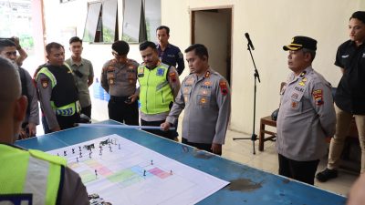 Polres Wonogiri Gelar Simulasi Pengamanan Mako, Perkuat Kesiapsiagaan Hadapi Potensi Unjuk Rasa