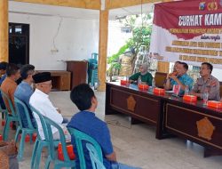 Polresta Sidoarjo Gelar Forum Cangkrukan Kamtibmas di Desa Keboan Anom