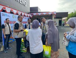 Ringankan Beban Warga Penuhi Kebutuhan Pokok, Polda Jateng Gencarkan Gerakan Pasar Murah