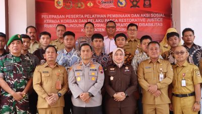 Selesaikan Program Restorative Justice, 8 Anak di Wonogiri Dibina Lewat Sinergi Polri dan Forkopimda