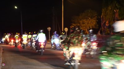 Siap Jaga Kondusifitas, Jajaran Polres Wonogiri Apel Gabungan TNI-Polri-Satpol PP dan Dilanjutkan Patroli Skala Besar