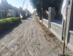 Warga Desa Tutul Kecamatan Balung Apresiasi Proyek Jalan di Desanya