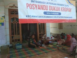 Babinsa Kodim Ponorogo Pendampingan Posyandu ILP