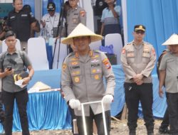Dukung Swasembada Pangan, Polresta Sidoarjo Tanam Jagung Kuartal IV