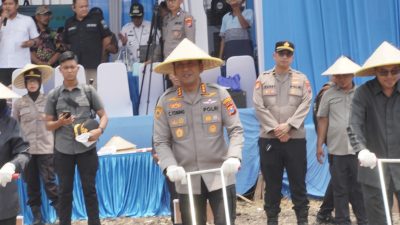 Dukung Swasembada Pangan, Polresta Sidoarjo Tanam Jagung Kuartal IV