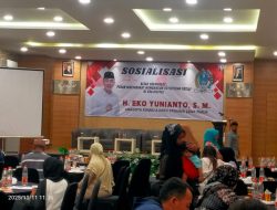 Kegiatan Sosialisasi Anggota Komisi A DPRD Provinsi Jawa Timur H. Eko Yunianto