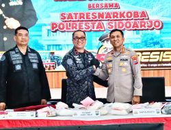 Polresta Sidoarjo dan BNN RI Ungkap Jaringan Narkoba Lintas Provinsi, Dua Perempuan Muda Jadi Tersangka