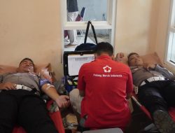 Peringati HUT Humas Polri ke-74, Polres Wonogiri Gelar Donor Darah Wujud Nyata Polri Humanis dan Peduli Sesama