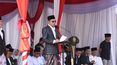 Pimpin Upacara Hari Santri Nasional 2025, Ketua DPRD Sidoarjo: Santri Harus Jadi Agen Perubahan Bangsa