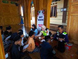 Polres Wonogiri Gelar Bakti Kesehatan di Ponpes Santri Manjung, Wujud Kepedulian Sambut Hari Santri Nasional