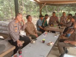 Perhutani Lawu Ds Gelar Sarasehan Cangkrukan dengan Polsek Sambit, Antisipasi Gukamhut dan Ketahanan Pangan di Ponorogo
