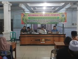Pemdes Karang Anyar Kecamatan Ambulu Jember Gelar Musdesus, Bahas Ketahanan Pangan