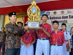 SMPN 1 Blahbatuh Menyabet Piala Bergilir Gubernur Bali di Pertandingan Smantiara Pickleball Competitions IV Tahun 2025