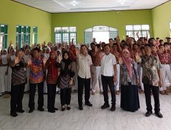 Polres Wonogiri Gas Pol Cegah Narkoba Sejak Dini, Ratusan Siswa SMPN 2 Selogiri Mendapat Binlu