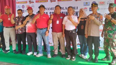 Polsek Ngadirojo Kawal Pembukaan PONSA IV Sportainment, Wujud Dukungan Polri bagi Pembinaan Siswa Sejak Dini