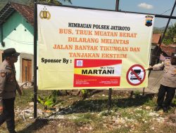 Jalur Ekstrem Tunggangan Wonogiri Dipasangi Banner Peringatan, Bus dan Truk Dilarang Melintas!