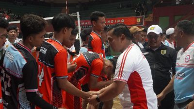 Kapolres Wonogiri Hadiri Pembukaan Turnamen Voli Piala Bupati 2025, Tunjukkan Dukungan Penuh pada Prestasi Olahraga