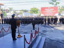 Polres Bojonegoro Gelar Upacara Peringatan Hari Kesaktian Pancasila