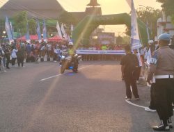 Polres Wonogiri Dukung Suksesnya Wonogiri Youth Fun Run dan Government Auto Show Series 2025