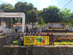 SMPN 1 Panti Jember Menggelar Kegiatan Bersih Sungai Bekerja Sama Dengan Pemdes Panti dan Desa Suci