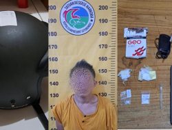 Tim Satresnarkoba Polres Situbondo Tangkap Pria Asal Probolinggo Bawa Narkoba Jenis Sabu 2,54 gram