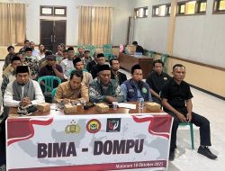 Polres Bima dan Forkompinda Ikuti Transformasi Ideologi Eks Jamaah Islamiyah Secara Virtual