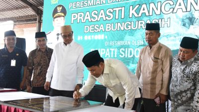 Bupati Sidoarjo Ziarah ke Makam Waliyullah Mbah Bungur, Janjikan Renovasi Wisata Religi Desa Bungurasih