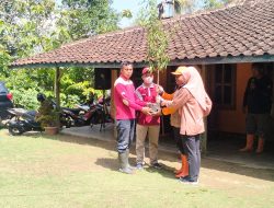 Polsek Selogiri Polres Wonogiri Dukung Penghijauan, 100 Pohon Beringin Ditanam di Lahan Perhutani