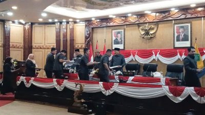 DPRD Sidoarjo Gelar Rapat Paripurna Bahas Pandangan Umum Fraksi terhadap Raperda Pajak dan Retribusi Daerah