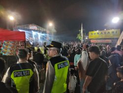 Polsek Pracimantoro Kawal Ketat Car Free Night Sumpah Pemuda 2025, Wujud Dukungan Polri pada Kreativitas dan UMKM Lokal