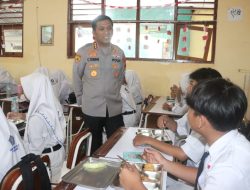Kapolresta Sidoarjo Cek Distribusi MBG di Porong