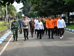 Dandim Ponorogo Hadiri Apel Gelar Pasukan Waspada dan Siap Hadapi Bencana Hidrometeorologi
