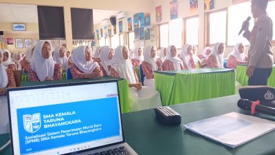 Polsek Jatisrono Gelar Sosialisasi Penerimaan Siswa Baru SMA Kemala Bhayangkari Bogor