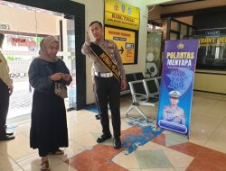Program Polantas Menyapa Kantor Samsat Bersama Patrang Jember Siap memberikan Pelayanan Prima, Cepat dan Transparan