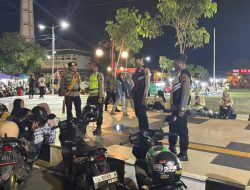 Patroli Malam Polres Wonogiri Sisir Sejumlah Titik Rawan, Situasi Kamtibmas Terpantau Kondusif
