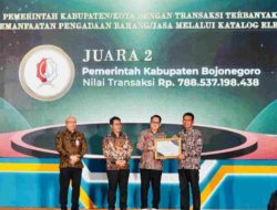 Pemkab Bojonegoro Raih Juara 2 di E- Purchasing Award 2025