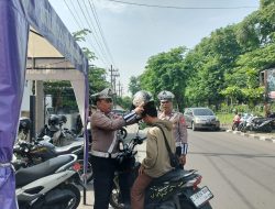 Polsek Waru Gelar Sosialisasi Tertib Berlalu Lintas dalam Rangka Operasi Zebra Semeru 2025