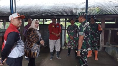 Dandim Dampingi Plt. Bupati Ponorogo Peninjauan Lahan Rencana Pembangunan Gedung KDKMP