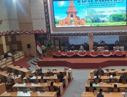 DPRD Kabupaten Mojokerto Gelar Rapat Paripurna Pandangan Umum Fraksi – Fraksi Terhadap Raperda APBD TA 2026
