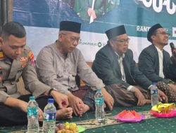 Kapolsek Wonoayu Hadiri Lailatul Ijitima, Perkuat Sinergitas Dengan Tokoh Agama