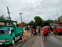 Polri Perkuat Mitigasi Bencana di Pracimantoro, Polsek Bersama Instansi Terkait Amankan Jalur Rawan