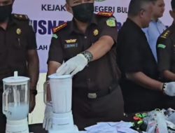 Kejari Buleleng Musnahkan Barang Bukti Kejahatan, Perkara Narkoba Paling Dominan