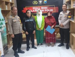 Pamapta Polresta Sidoarjo Berhasil Temukan Anak Hilang